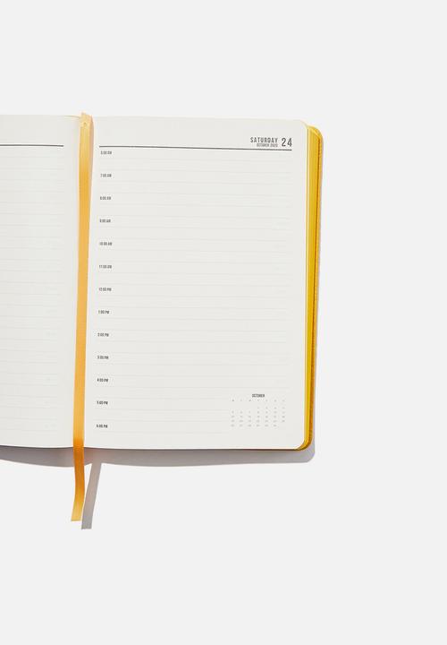 Typo - 2020 21 A5 daily buffalo diary - yellow 