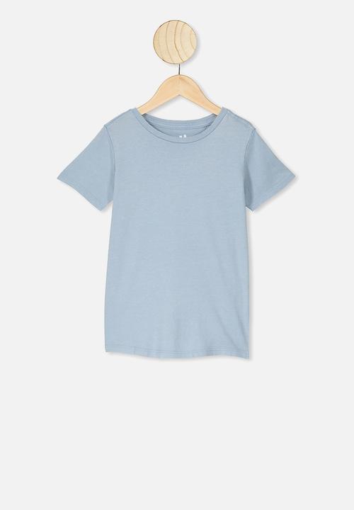 Cotton On - The cruz short sleeve long line tee - blue