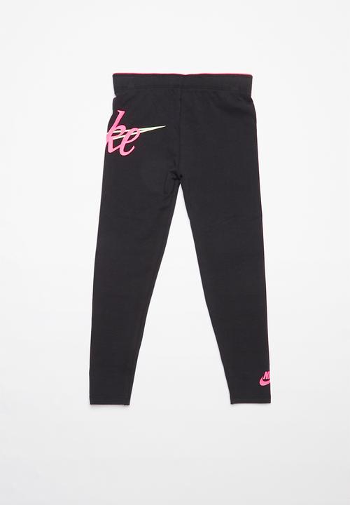 Nike - Nike girls sportswear legging - black