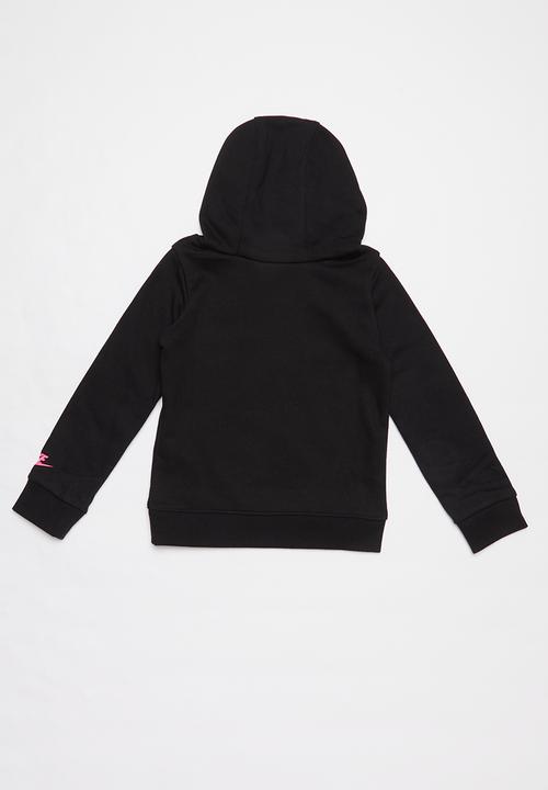 Nike - Nike split futura over hoodie - black