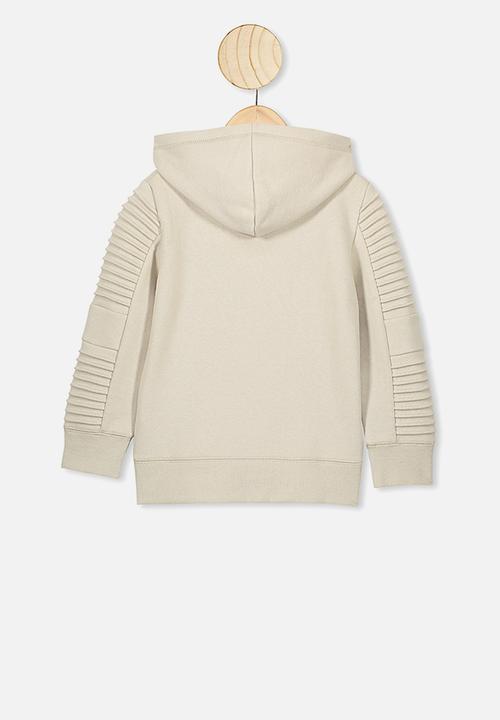 Cotton On - Moto hoodie - beige 