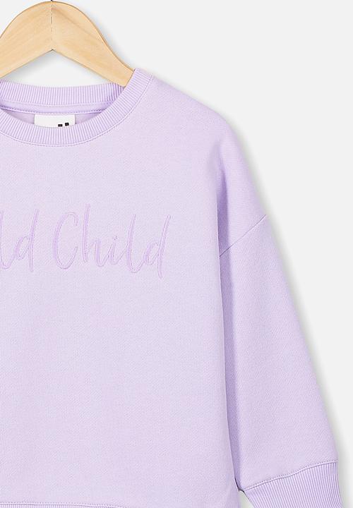 Cotton On - Sage crew - vintage lilac