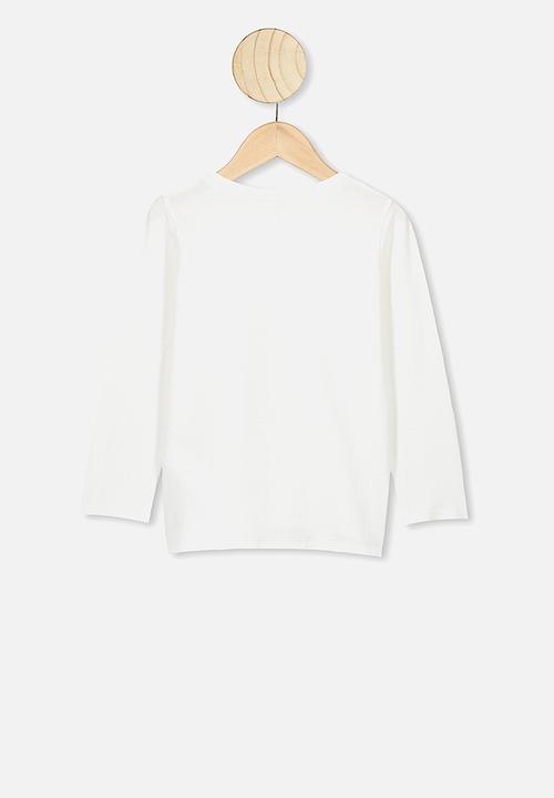 Cotton On - Penelope long sleeve tee - vanilla