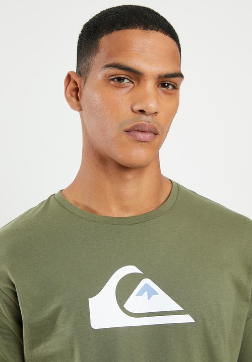 Quiksilver - Comp logo tee - khaki