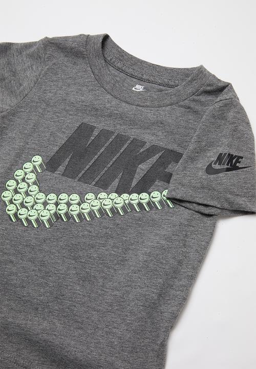 Nike - Nike futura smiles swoosh short sleeve tee - grey 