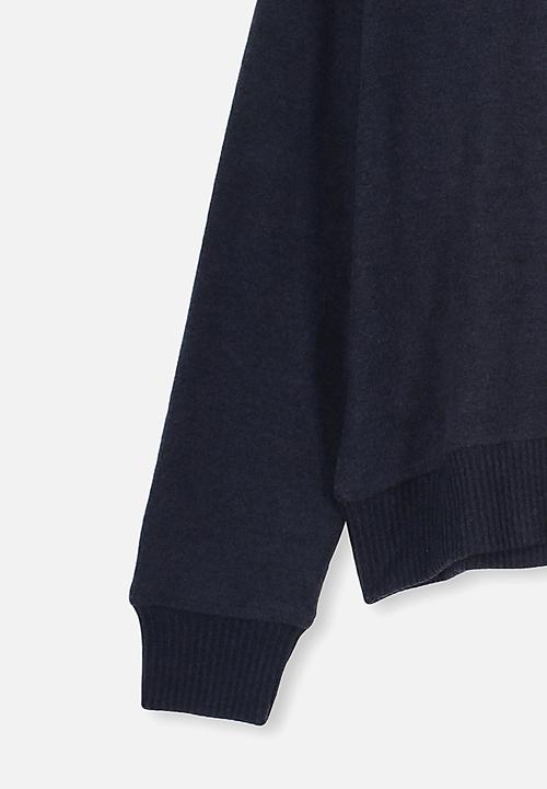 Free by Cotton On - Girls super soft crew jumper - indian ink