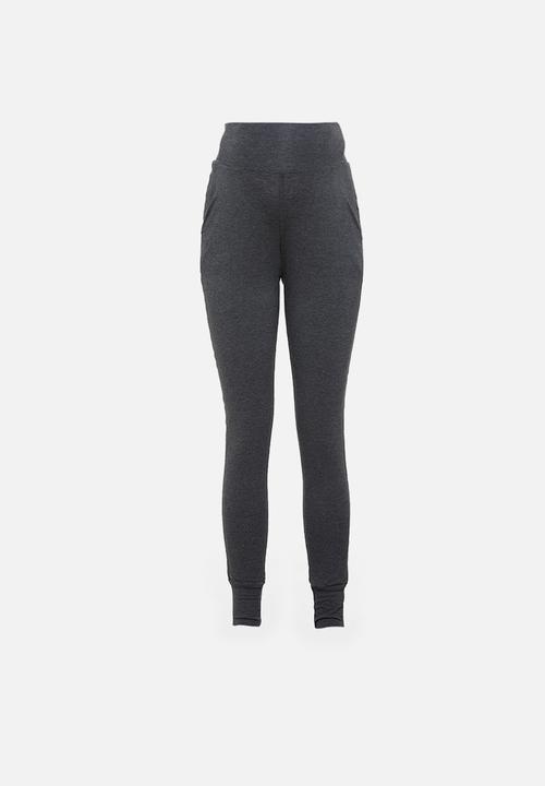 Cherry Melon - Maternity Soft jogger pants - grey
