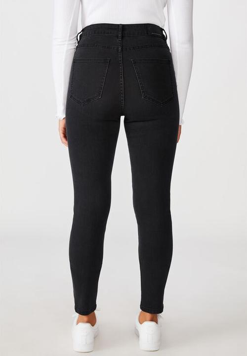 Factorie - The skinny high rise jean - black