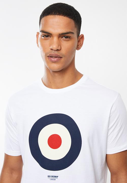 Ben Sherman - Target tee - whiteDNU