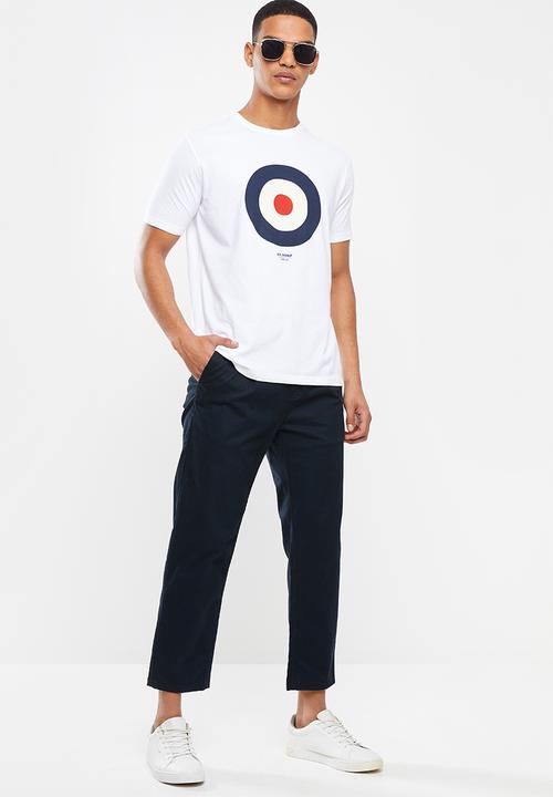 Ben Sherman - Target tee - whiteDNU