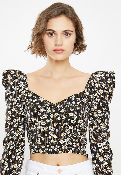 Glamorous - Puff sleeve blouse - multi 