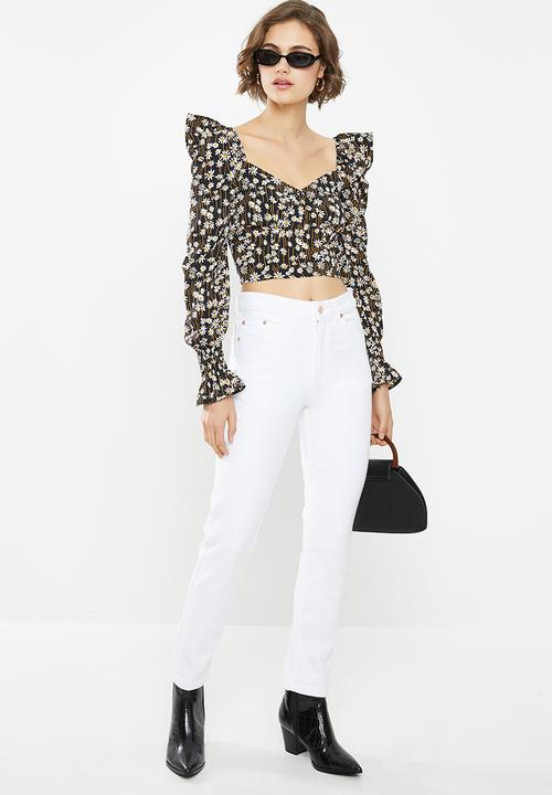 Glamorous - Puff sleeve blouse - multi 