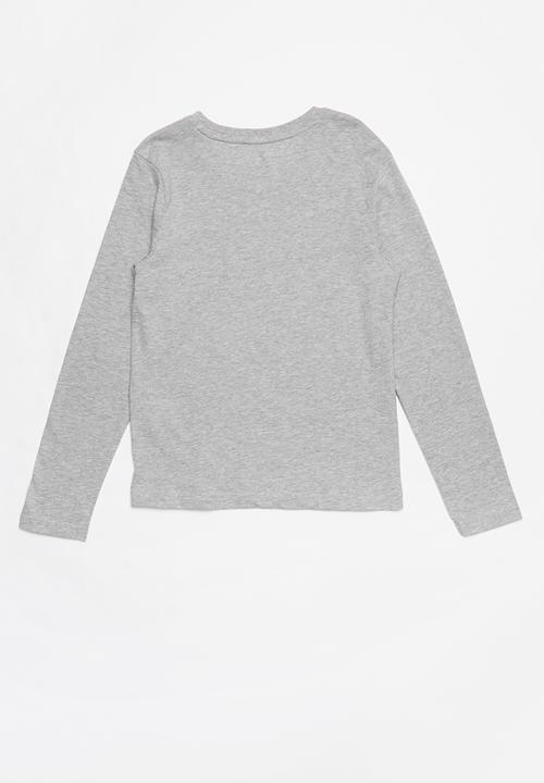 POLO - Boys Ashton tee - grey