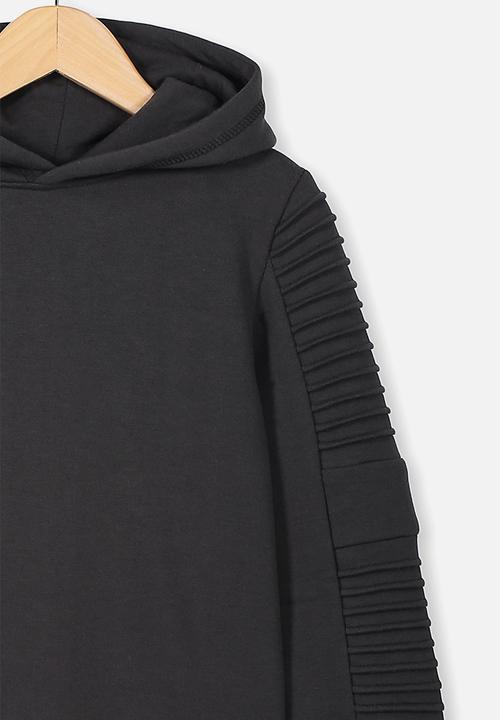 Cotton On - Moto hoodie - black