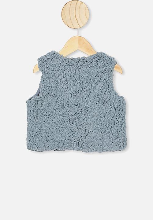 Cotton On - Alex vest - rain cloud
