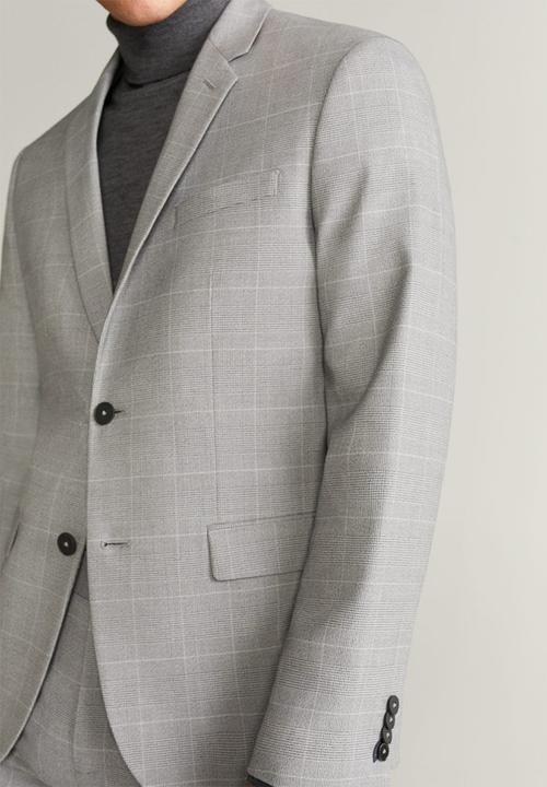 MANGO - Paulo blazer - grey