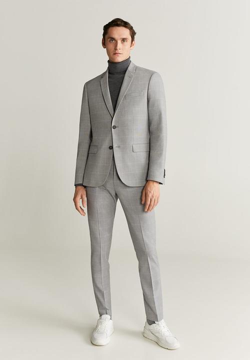 MANGO - Paulo blazer - grey