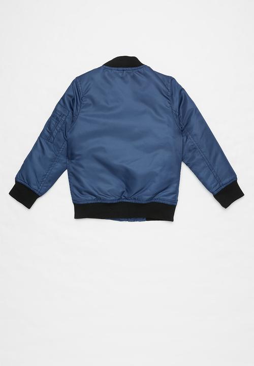 SOVIET - Foxtrot fashion bomber jacket - blue