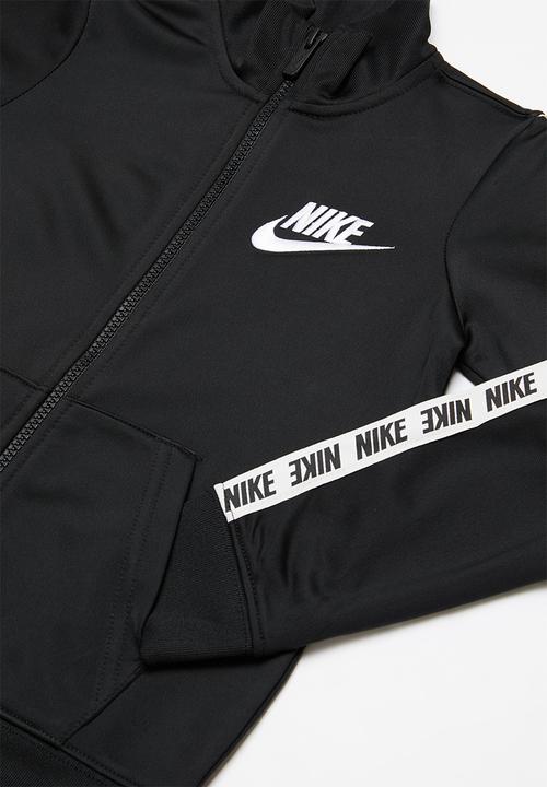 Nike - Nike boys Nike block taping tric set - black & white 