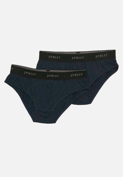 Superbalist - 2-pack briefs - navy