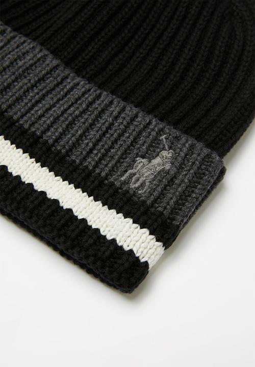 POLO - Earl stripe ribbed beanie - multi