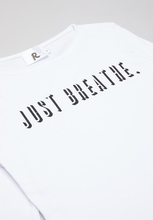 Rebel Republic - Girls printed tee - white