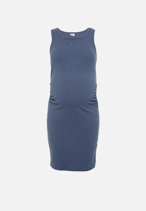 Cotton On - Maternity high neck midi dress - grisaille 
