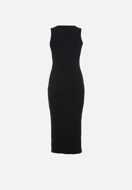 Cotton On - Maternity Henley maxi dress - black