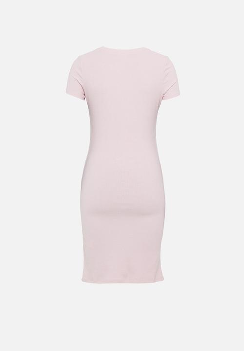 Cotton On - Maternity rouched short sleeve dress - lilac