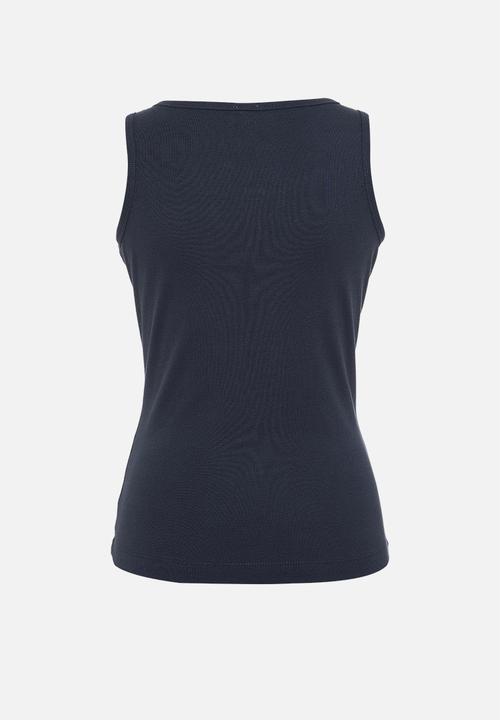 Cotton On - Maternity front placket singlet - navy
