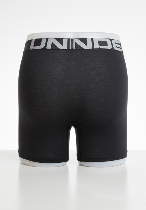 Under Armour - Charged 6-inch 3 pack boxers - black