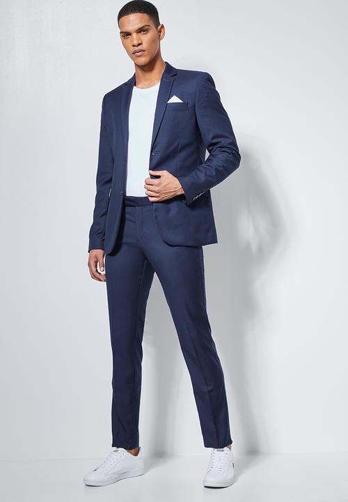 Superbalist - Soho slim fit trousers - navy
