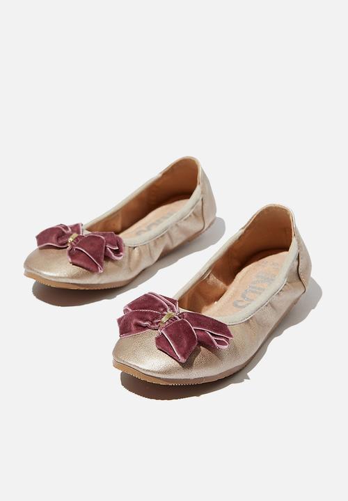 Cotton On - Primo ballet flat - gold
