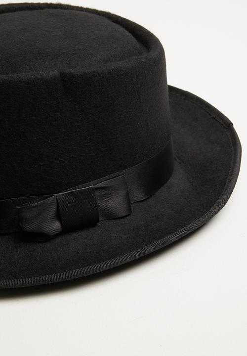 Superbalist - Retro boater - black