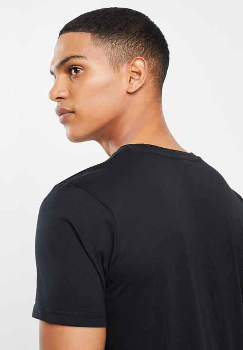 KAPPA - Authentic estessi tee - black & white