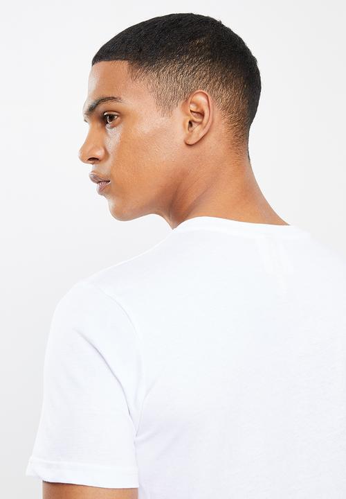 KAPPA - Authentic slim tee - white & black