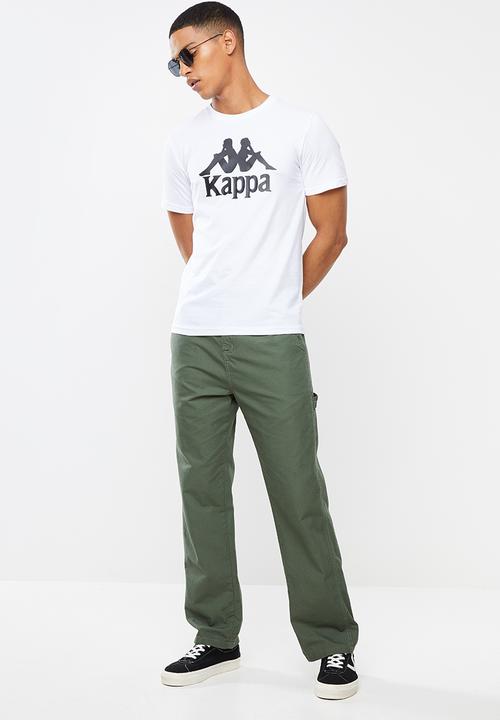 KAPPA - Authentic slim tee - white & black