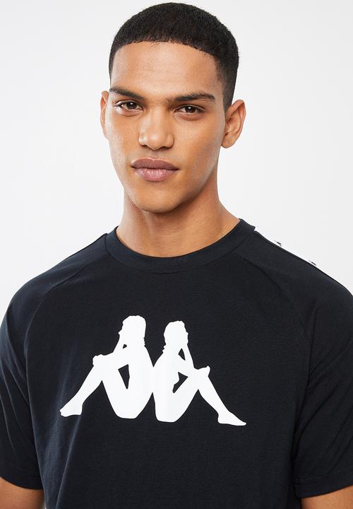 KAPPA - Authentic tee - black & white