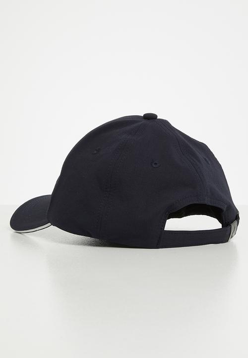 POLO - Mens peter double striped tech cap - navy