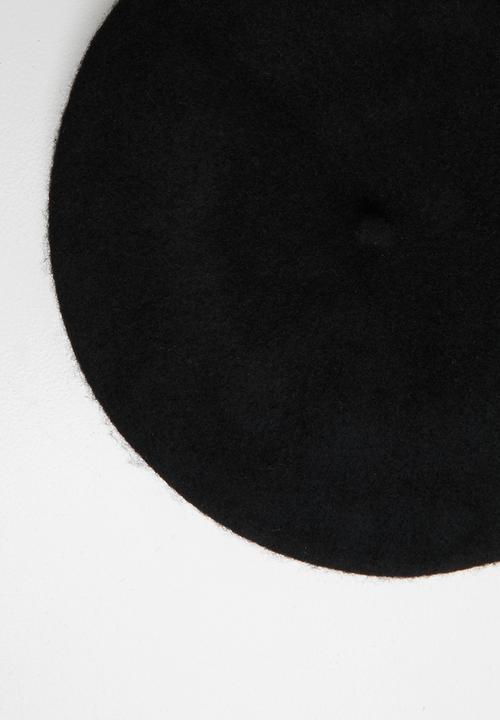 edit - Natalia beret - black