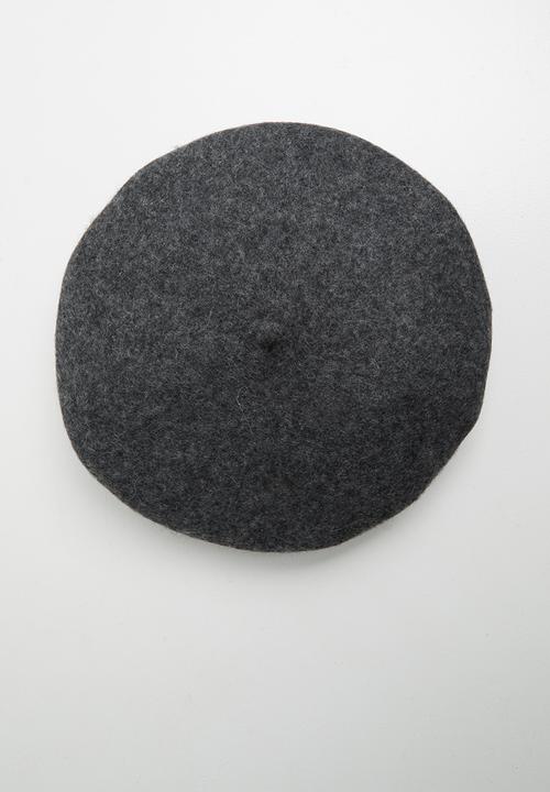 edit - Natalia beret - charcoal