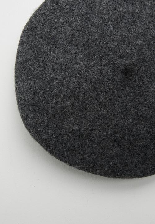edit - Natalia beret - charcoal
