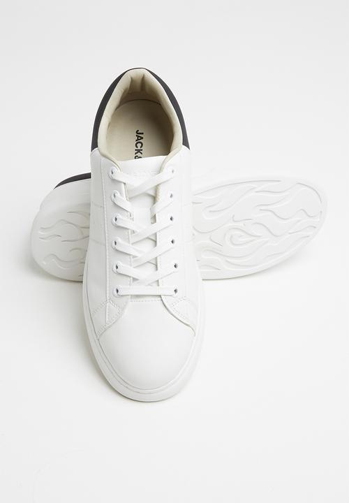 Jack & Jones - Liam sneaker - white & black 