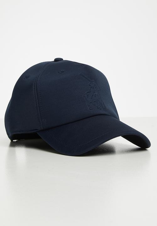 POLO - Mens josh debossed branded peak - navy