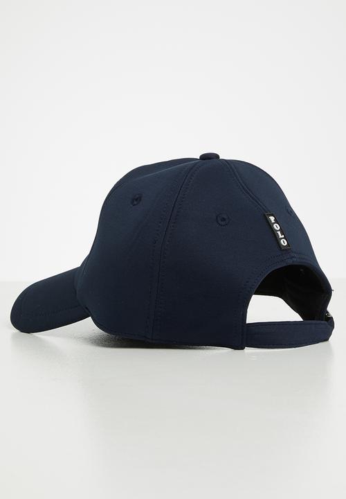 POLO - Mens josh debossed branded peak - navy