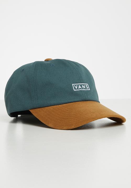 Vans - Vans curved bill jockey - blue & tan 