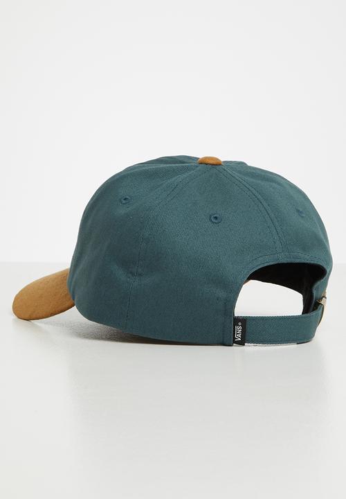 Vans - Vans curved bill jockey - blue & tan 
