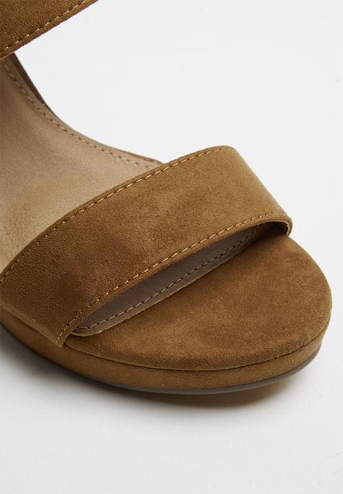 Cotton On - Carnelian platform - tan