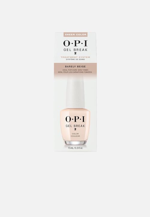 OPI - Gelbreak - Barely Beige