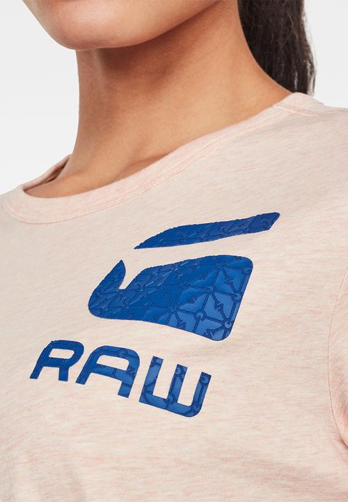 G-STAR - Gyre dial tee - pink 